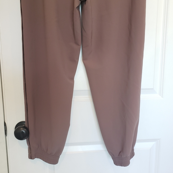 Athleta Metropolis Jogger Drawstring Pants Mineral Brown 10 - Picture 9 of 12